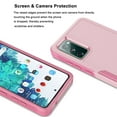 thumbnail image 2 of [PST] Samsung Galaxy S22 Hard Case, Anti-Drop Dual 3 Layers Shockproof Heavy Duty Defender Hard Case Back Cover, 2 of 4
