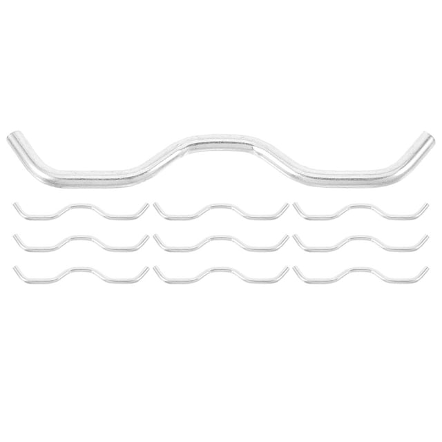 WRITWAA 10pcs Trampoline Ground Anchors Galvanized Steel Durable Design for Outdoor Play Trampoline Components