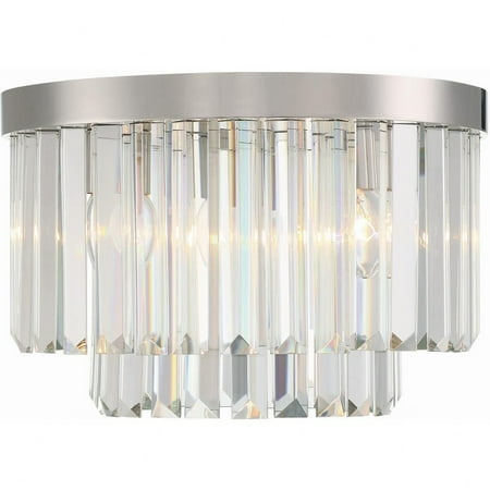 

4 Light Flush Mount-10.25 inches Tall and 16 inches Wide Bailey Street Home 49-Bel-4956029