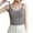 Gray, variant on ZyeKqe Camisole Tops for Women Adjustable Strap Sleeveless Shirts V Neck Seamless Cami Shirts