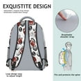 thumbnail image 5 of Competition Ready Backpack for Teens - Waterproof & Lightweight with Sports Team Prints - Breathable Shoulder Straps for School & Training, 5 of 6