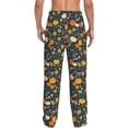 thumbnail image 7 of Salouo Pumpkins And Sunflowers2 Print Pajama Pants for Men, Lounge Pants Elastic Waistband Casual Men's sleepwear Loungewear Sleep Pajama Pant -XX-Large, 7 of 7