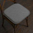 thumbnail image 2 of Charlotte Jacquard Cover Memory Foam Chair Pads 12 Pack Gray, 2 of 6