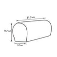 thumbnail image 5 of veasfak Housses d'Accoudoirs de Sofa 2x Lavables Extensibles Housse d'Accoudoirs pour Fauteuil Inclinable Gris Foncé, 5 of 5