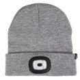 thumbnail image 4 of Gorro con Luz LED Recargable USB con 4 Gorros Regalos para Papá Gris, 4 of 6