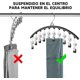 thumbnail image 3 of Perchas de Metal para Pantalones con Clips para Leggings, Sombreros, Ganchos para Colgar en el clóset Organizador, 3 of 4