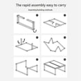 thumbnail image 1 of Portable Camping Aluminum Alloy Table Multifunctional Outdoor Folding Picnic Fishing Barbecue Mini Table, 1 of 5