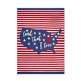 thumbnail image 5 of Lanwood Home Americana summer Knitted Throw Blanket, USA American Flag Oversize Throw, Heartland Map, 5 of 5