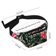 thumbnail image 2 of Fanny Pack for Women Men,Crossbody Fanny Pack Water Resistant Sports Waist Bag Pack, Belt Bag for Travel Hiking Running, 2 of 7