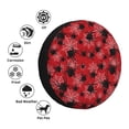 thumbnail image 4 of Naloa A Web With A Spider 1 PVC Leather Spare Tire Wheel Cover for Car Truck SUV Camper Trailer Universal Fit many size15 inch, 4 of 6