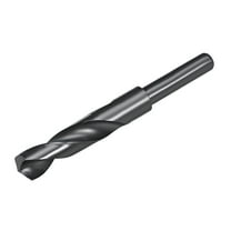 Reduced Shank Drill Bits 18mm High Speed Steel HSS 6542 Black Oxide with 1/2 Inch Straight Shank