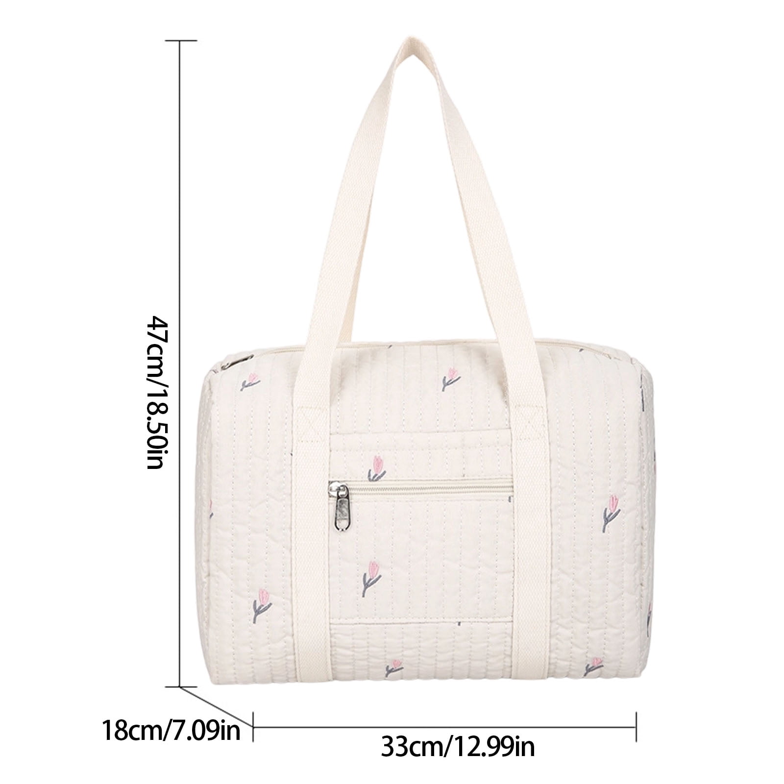 Diaper Bag with Pocket for Baby Bottles Essential Product Spacious Baby Nappy Organiser Case for Travel Outings