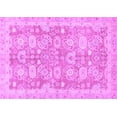 thumbnail image 1 of Ahgly Company Indoor Rectangle Abstract Purple Modern Area Rugs, 2' x 5', 1 of 4