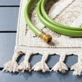 thumbnail image 3 of SAFAVIEH Global Dahila Diamond Indoor/Outdoor Area Rug, Light Beige/Brown, 5'3" x 7'6", 3 of 10
