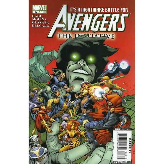 Avengers: The Initiative #30 VF ; Marvel Comic Book