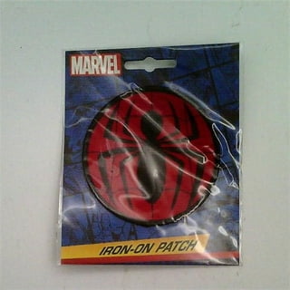 Spider-Man Logo Iron-On Patch Marvel Comic DIY Superhero Outfit Apparel Applique