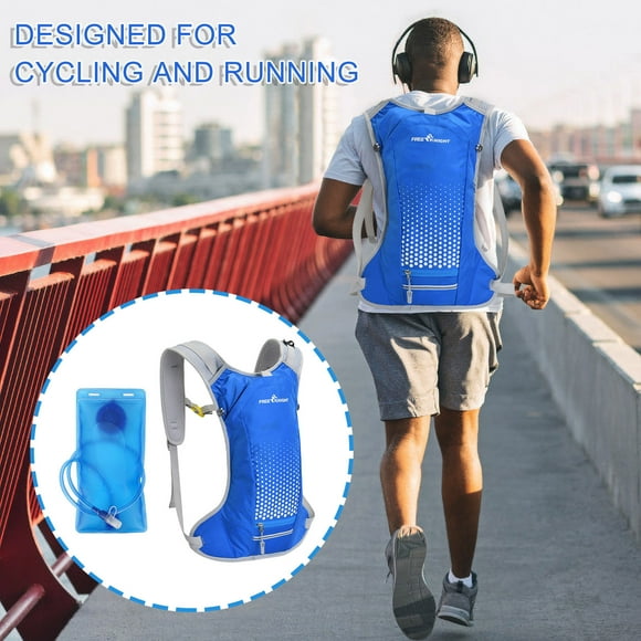 Mochila deportiva ligera, una mochila con bolsa de agua adecuada para senderismo y ciclismo. Wmkox8yii jkg1272