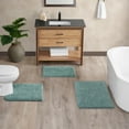 thumbnail image 7 of Resort Collection Chenille Plush Loop Bath Mats, 3-Piece Set, 7 of 7