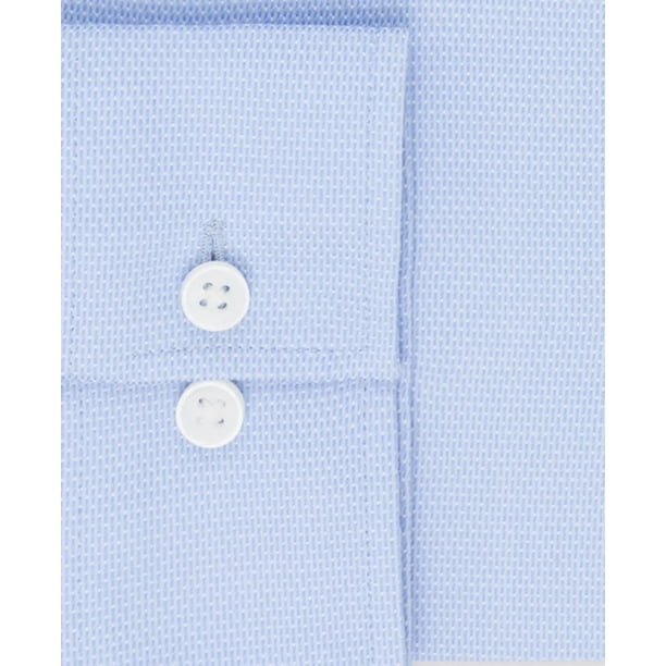 men's regular fit airsoft non-iron performance dress shirt Michael Kors Men's Regular Fit Airsoft Non Iron Dress Shirt White Size 17X34X35