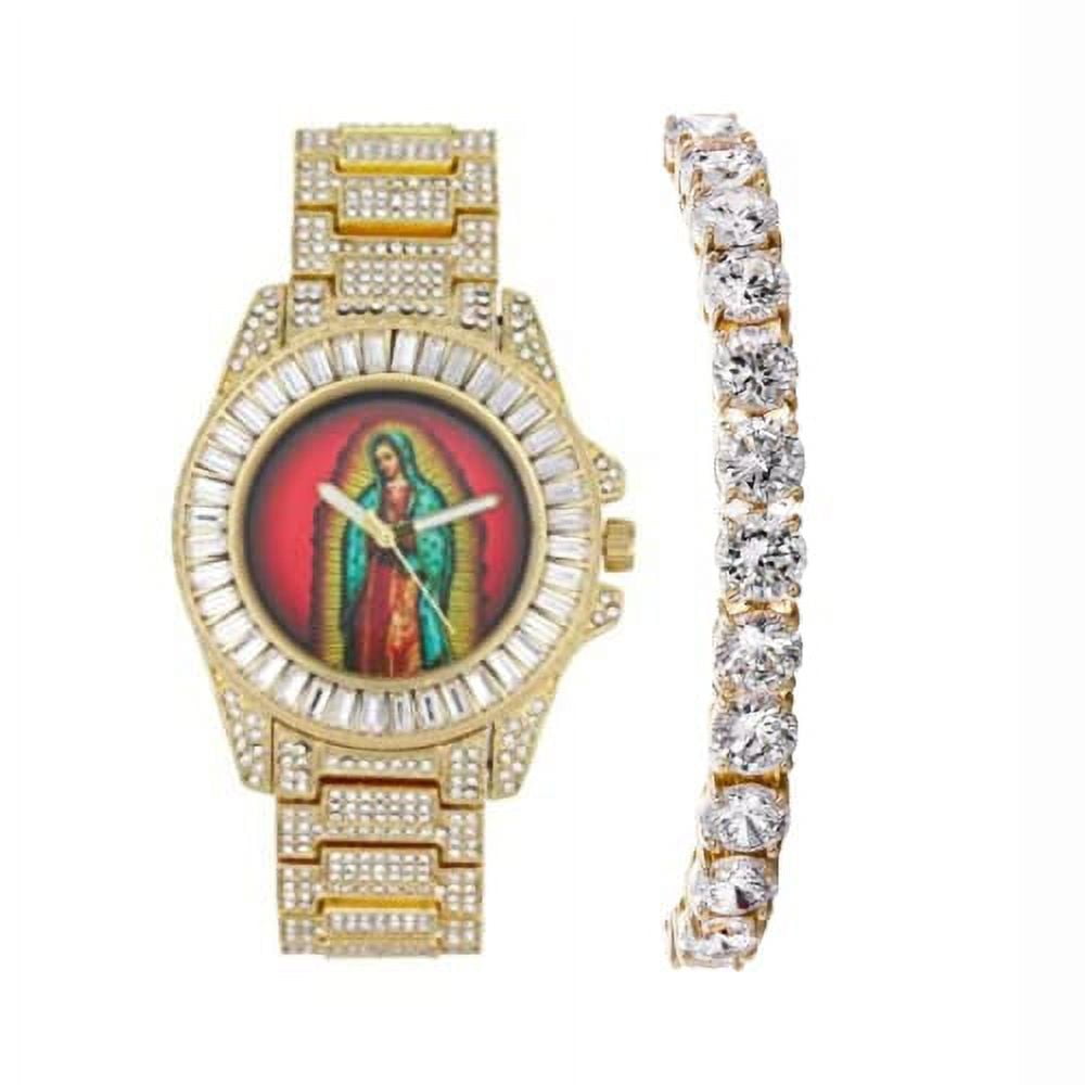 Verre montre SUC RU 843 - ELGIN - 23,8x16,5 [NOS] (Watch crystal