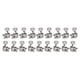 thumbnail image 5 of Advancent Paquete de 6 cabezales de máquina de guitarra Tuning Peg Tuner Knobs Reparación de instrumentos de cuerda Reemplazo de piezas Accesorio 3 3 Izquierda 3 Derecha 3piezas Advancent CBP232496, 5 of 6