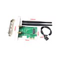 thumbnail image 3 of M.2 NGFF a PCI-E Tarjeta de convertidor Tarjeta de red Gigabit Ethernet BT Tarjeta de tarj Abanopi Tarjeta adaptadora, 3 of 6
