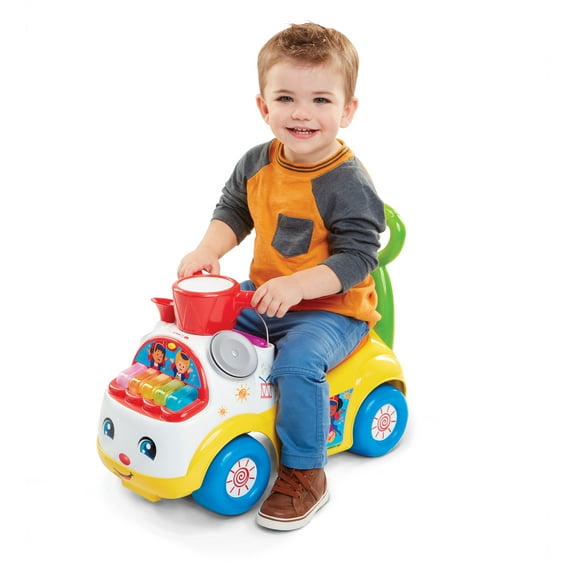 Fisher-Price Little People Music Parade Ride-On with Lights and Sounds for Ages 1-3