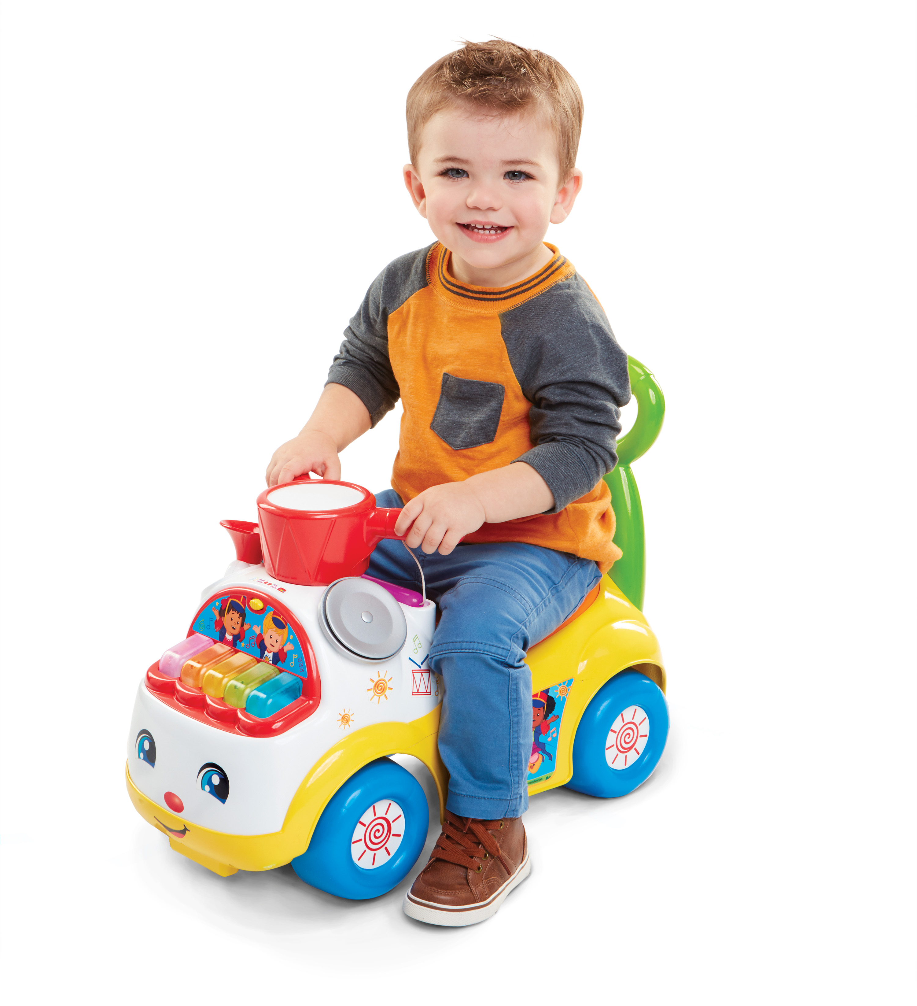 Fisher-Price Little People Music Parade Ride-On Toy