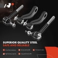 thumbnail image 4 of A-Premium 10Pcs Front Suspension Kit Upper Lower Tie Rod End & Adjusting Sleeve Sway Bar Link Pitman Arm Idler Arm Compatible with Chevrolet Tahoe K1500 K2500 Suburban K3500 GMC Yukon Escalade, 4 of 9
