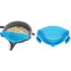 thumbnail image 1 of Silicone Pot Strainer and Pasta Strainer, Adjustable Silicone Clip-on Strainer for Pots and Bowls, Kitchen Strainer Funnel for Food and Fruits and Veg, 1 of 3
