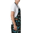 thumbnail image 2 of Goofa Little Fish Skeleton Printed Waterproof Apron 33" Chef Aprons for Men Heavy Duty Chemical Work Apron Adjustable Bib Apron, 2 of 9