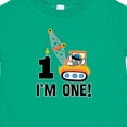 thumbnail image 4 of Inktastic First Birthday Construction Truck 1 Year Old Boys Baby T-Shirt, 4 of 5