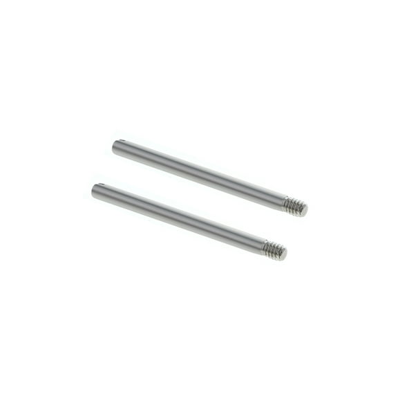 2 - 15.2MM SCREW PINS FOR MEN LINK ROLEX JUBILEE 19MM 20MM WATCH BAND LUG 62510H 16233-34
