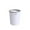 white-4B-home supplies, variant on ABPWLY Home Household Kitchen Trash Can Pressure Plastic Waste Basket for Bedroom Bathroom Classification Small Garbage Bin White Room Decor