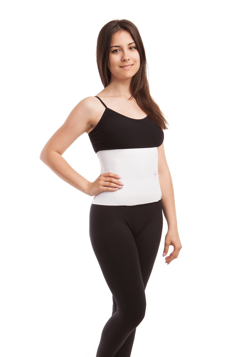 Ita-Med Unisex Elastic Abdominal Support Binder, 3-Panel, 9” Wide, Post-Surgery, AB-309 XX-Large