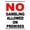 Warning Sign 3, variant on Pets On Premises Please Notify Owner Sign - 8"x12" Aluminum Metal Sign, Outdoor Indoor Property Alert Signage