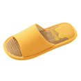 thumbnail image 1 of Chaussons pour Femmes Modèles Couple Largeur Grand Chaussons pour Femmes Confortables Chaussons Femmes Non Sandales de Plage Chaussons Confortables Chaussons pour Femmes Chaussons d'Intérieur en Lin pour Chaussons en Mousse, 1 of 5
