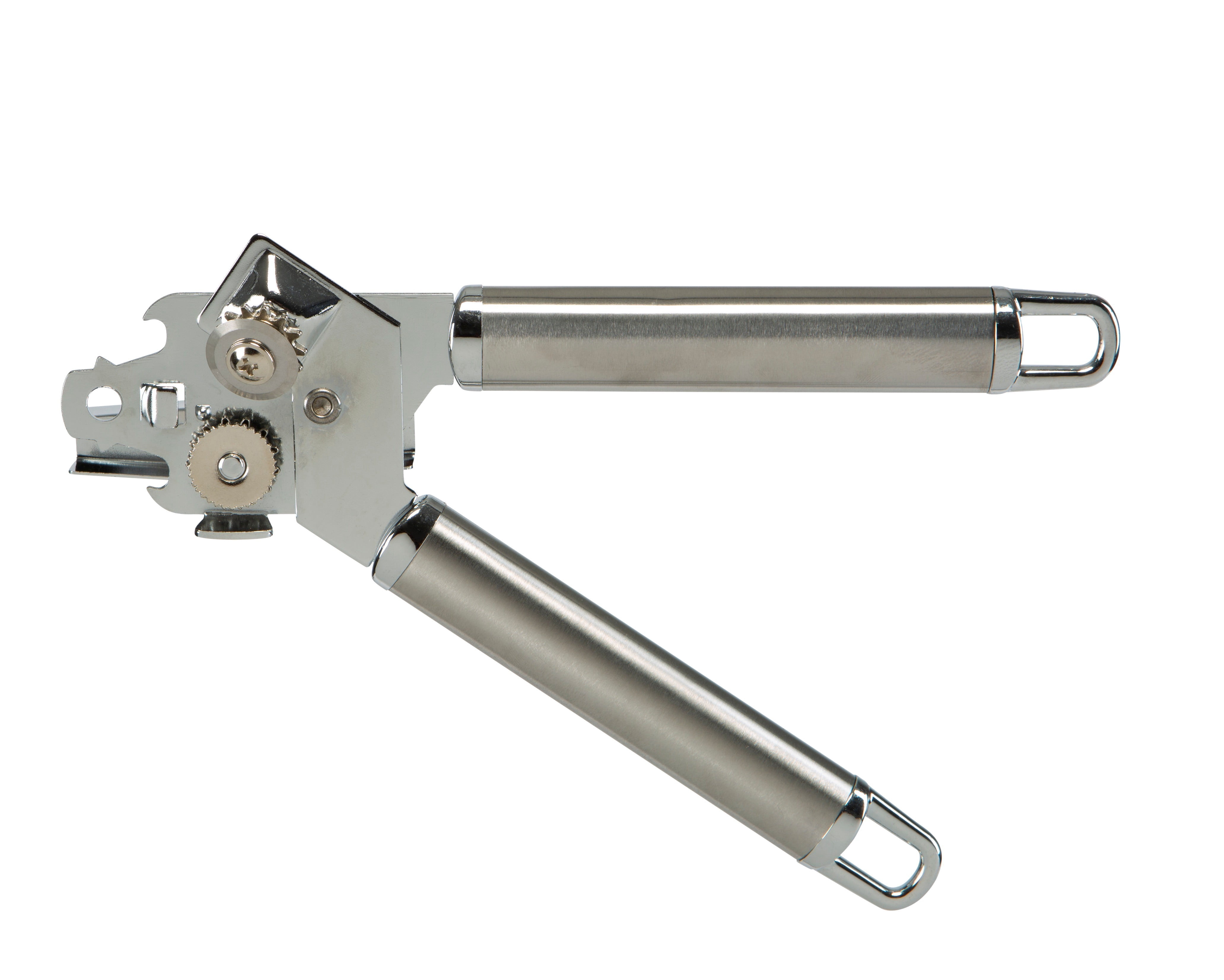 Kitchen Details Can Opener Silver Color | Stainless Steel Manual Can Opener | Easy Grip Kitchen Tool | Durable Metal Construction