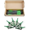 thumbnail image 6 of 7.5" Crossbow Bolts Carbon Arrows Bolts Blade Arrowheads Archery Hunting, 6 of 11