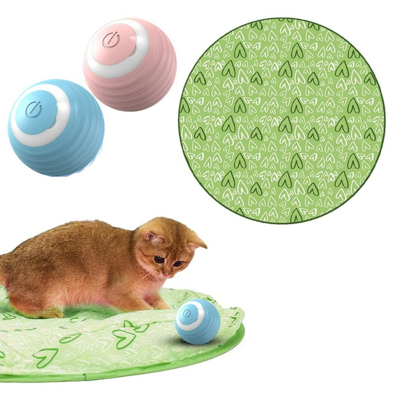 PFDDRW 1 SET Interactive Ball Toy for Cats and Kittens Battery magic ball and protective bag Walmart