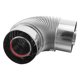 thumbnail image 1 of BESTYASH Codo Para Chimenea De Interior Fabricado En Acero Inoxidable Con Soldadura, 1 of 8