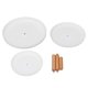 thumbnail image 2 of 3 Tier Serving Tray Round Trays Organizer Living Room Balcony Counter Storage Shelf for Dessert Cupcake Fruit Cosmetics, 2 of 5