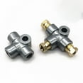 thumbnail image 3 of Hydraulic Brake Connector 3 Way for T Piece Brake Pipe With 3 Male Short Union Metric Brake Accessoires, 3 of 6