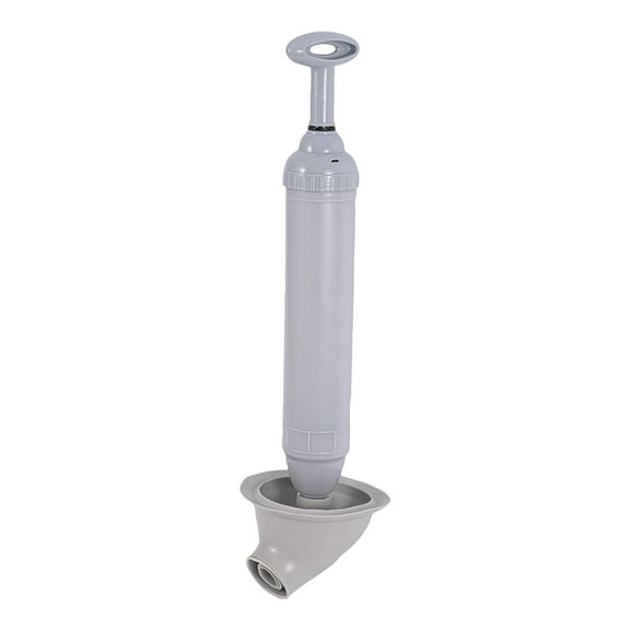 Toilet Plunger Manual Vacuum Pump Drain Clog Remover with Suction Cup for Bathroom Household Use