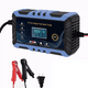 thumbnail image 1 of Cargador Inteligente BLOOSOM de 12v 6a para Batería de Auto Moto Negro/Azul, 1 of 4
