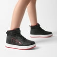 thumbnail image 5 of BURUDANI Boys Girls High-Top Court Kicks Kids LilLegends JuniorFly Jumpers Athletic Shoes for School Gym & Game Time, 5 of 6