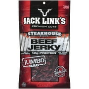 Jack Link's Steakhouse Recipe Beef Jerky Jumbo Bag, 6.2 Oz.