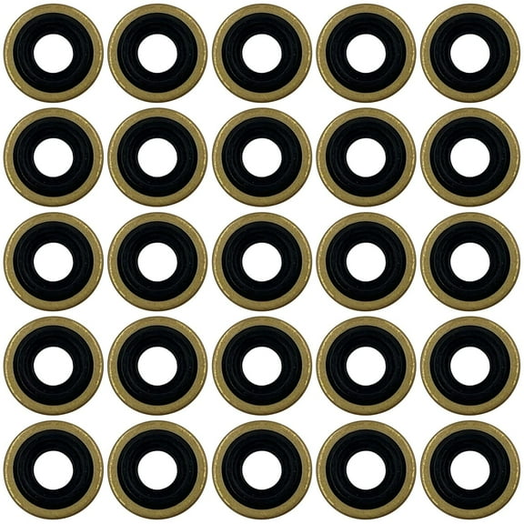 25pk Oxygen Regulator Yoke Washer Seals