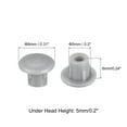 thumbnail image 2 of Uxcell 5mm(3/16") Dia PP Screw Hole Plugs for Furniture Cupboard, Gray 96 Pack, 2 of 5