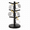 Black, variant on W Black Coffee Mug Tree, Updated Thick Bamboo Mug Holder Base,Coffee Cup Stand Mug Holders with 6 Hooks for Countertop Cup Rack Organizer Stand (Black)